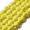 Handmade Porcelain Beads Strands PORC-I028-02I-1