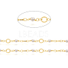 Brass Handmade Beaded Chain CHC-I031-04G-1-2