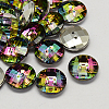 Taiwan Acrylic Rhinestone Buttons BUTT-F022-10mm-13-1