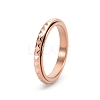 Rotatable Version Korean StyleRotatable Stainless Steel Finger Ring for Men PW-WGAB2A4-17-1