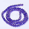 Electroplate Glass Beads Strands LS-EGLA-A034-T10mm-B15-2