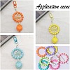 24Pcs 12 Colors Opaque Acrylic Bead Frames SACR-AR0001-22-7