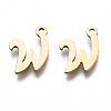201 Stainless Steel Charms STAS-T044-217G-W-1