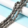 Tibetan Style dZi Beads Strands G-F726-A11-2