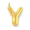 Ion Plating(IP) 304 Stainless Steel Pendants STAS-C102-15G-Y-1