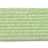 Synthetic Luminous Stone Beads Strands G-C086-01A-08-1