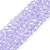 Electroplate Glass Beads Strands LS-EGLA-A044-T4mm-B17-1