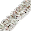 Handmade Milleflori Glass Beads Strands LAMP-M018-01A-03-1