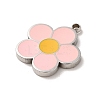 304 Stainless Steel Enamel Charms STAS-L022-240P-2