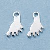 201 Stainless Steel Charms STAS-F039-13-S-2