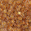 400Pcs Transparent Electroplate Acrylic Multi-Strand Links MACR-TA0001-17-5