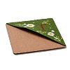 4Pcs Letter Personalized Hand Embroidered Corner Bookmarks JX587T-2