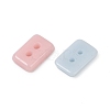 2-Hole Glass Buttons PORC-R010-06-2