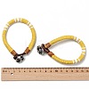 Trendy Unisex Jute Twine Woven Bracelets X-BJEW-L255-10-3