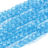 Glass Beads Strands X-EGLA-J042-4mm-07-1