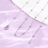 304 Stainless Steel Ball Link Chain/Satellite Chain Necklaces SA-CBA4160-20P-1