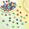 70Pcs 7 Colors Dyed Synthetic Riverstone Beads G-YW0002-99-4