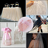 1M Sequins Polyester Organza Fabrics DIY-CY0003-41A-5