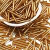 Silver Lined Transparent Glass Bugle Beads SEED-R028-2x20-B01-1