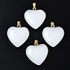 Spray Painted Glass Pendants GLAA-N035-016-A02-A-1