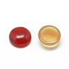 Natural Agate Cabochons G-R416-10mm-12-2