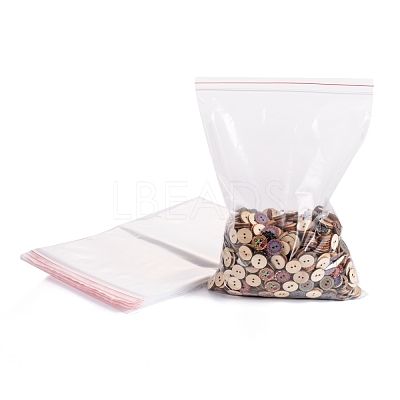 Plastic Resealable Packaging Bags X-OPP-Q002-22x32cm-1