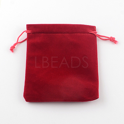 Rectangle Velvet Pouches X-TP-R002-7x9-M-1