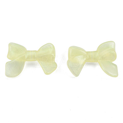 Transparent Luminous Acrylic Beads LS-TACR-T007-11E-1