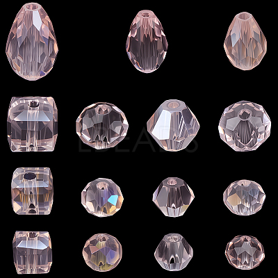 630Pcs 15 Styles Electroplate Glass Beads EGLA-PA0001-35-1