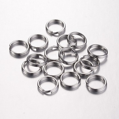 Tarnish Resistant 304 Stainless Steel Split Rings STAS-D438-01-1