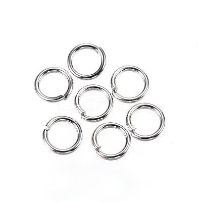 Tarnish Resistant 304 Stainless Steel Open Jump Rings STAS-E147-39P-5mm-1