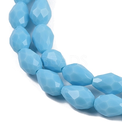 Opaque Solid Color Beads Strands EGLA-N013-P4mm-D10-1
