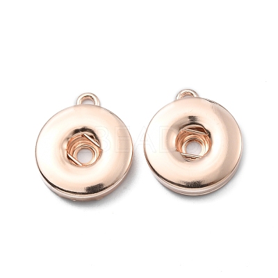 Alloy Hang Snap Base Pendant FIND-WH0110-280RG-1
