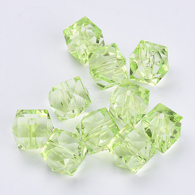 Transparent Acrylic Beads TACR-Q259-8mm-V32-1