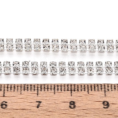 Iron Rhinestone Cup Chains CH-N005-04A-S-1