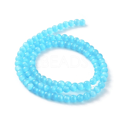 Cat Eye Beads Strands X-CE-F022-4mm-10-1