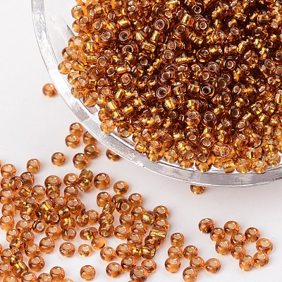 (Repacking Service Available) 8/0  Glass Seed Beads SEED-C014-3mm-22C-1