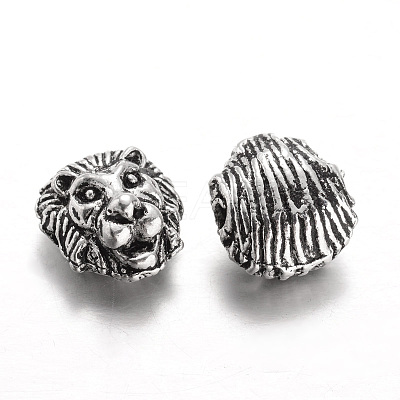 Tibetan Style Alloy Beads PALLOY-E422-01AS-1