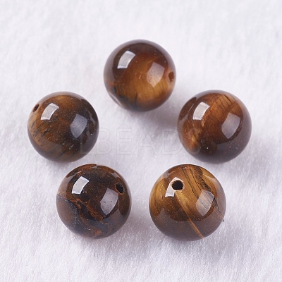 Natural Tiger Eye Beads X-G-K275-17-10mm-1