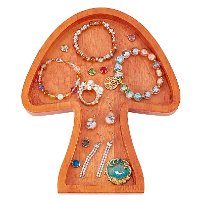 Wood Presentation Boxes for Gemstone Display AJEW-WH0258-185-1