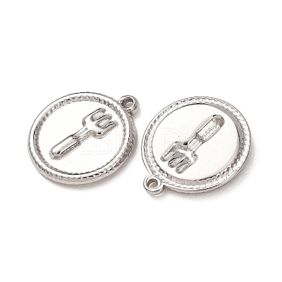304 Stainless Steel Pendants STAS-K331-01F-S-1