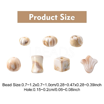 50g Resin Beads RESI-YW0004-30B-1