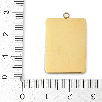 304 Stainless Steel Rhinestones Pendants STAS-D306-01G-I-1