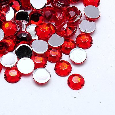 Imitation Taiwan Acrylic Rhinestone Cabochons GACR-A002-3mm-06-1