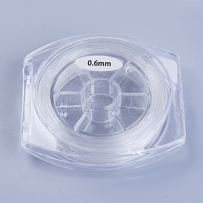 Round Japanese Elastic Crystal String X-EW-G008-01-0.6mm-1