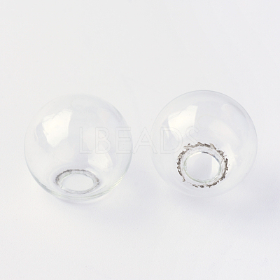 Round Mechanized One Hole Blown Glass Globe Ball Bottles BLOW-R001-8mm-1