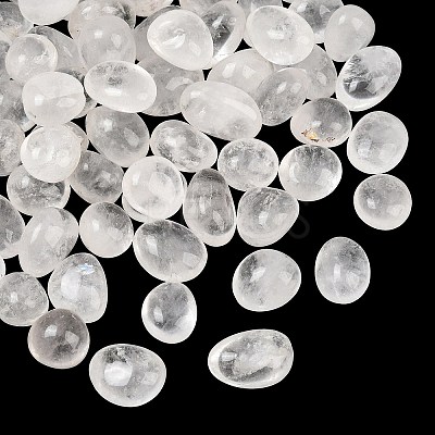 Natural Quartz Crystal Rock Crystal Beads GG-CBAD0F6-A14-01B-1