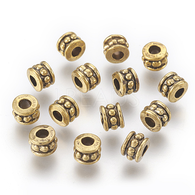 Tibetan Style Alloy Beads X-GLF0031Y-1