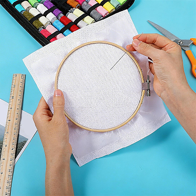 PVA Water Soluble Fabric for Cross Stitch DIY-WH20007-832C-1
