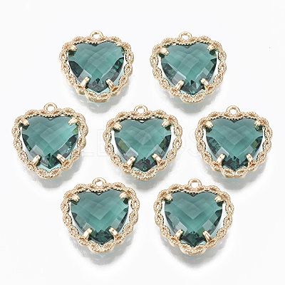 Glass Pendants X-GLAA-T021-04E-1